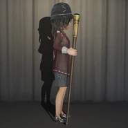 Schoolyard Red In-Game Model Right View