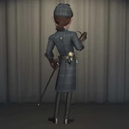 Carnival Party as it appears in the Appearance Decoration Menu with its matching costume Mr. Inference.