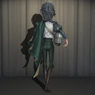 "Knight" In-Game Model Back View.