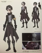Noir's Concept Art in Pure White Prophet artbook [3]