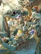 Global 6th Anniversary Ninth Artwork by @raion_tetete (Twitter)