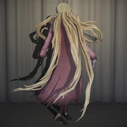 Sect Leader In-Game Model Back View