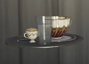 Back view of the Dish