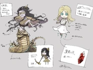 Global 4th Anniversary Concept Art for Dream Witch and "Little Girl" by @4kiyan (Twitter)
