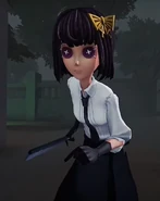 A closer image of Akiko Yosano from the trailer