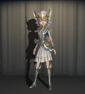 Front view of the costume