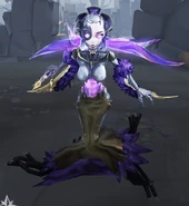 Eternal Aurora Prajna Form In-Game Model Front View