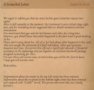 Journalist background in Novelist's & "Nightmare"'s 2023 Letter