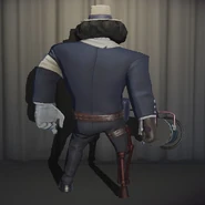 In-Game Model Back View