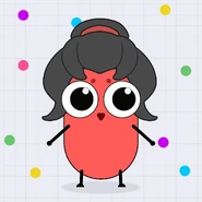 Snake Off Collaboration Geisha Mascot (Weibo)