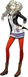 Ann Takamaki from Persona 5, who this costume is based on