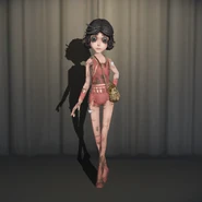 Female Dancer Worn Clothes In-Game Model Front View