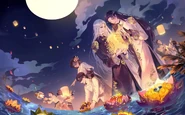 2020 Loy Krathong (ลอยกระทง) Artwork by KAZ (Facebook)