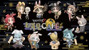 Collaboration cafe of "Identity V Fifth Personality" [Otsukimi CAFÉ-IDENTITY Ⅴ -] (Twitter)