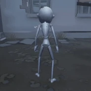 Resistance Meter effect on the doll, back side.