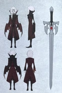 Bloody Sword Concept Art from the Official Japanese Art Book