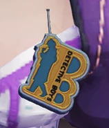 Detective Boys Badge Detailed In-Game View