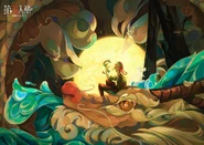 2021 Longtaitou Festival Artwork (Weibo)