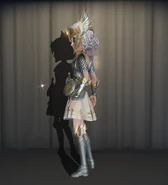 Left-side view of the costume