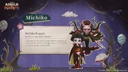 Michiko Puppet's Introduction (Twitter)