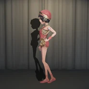 Female Dancer In-Game Model Left View