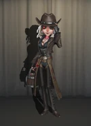Black Rose In-Game Model Front View.