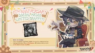 7th Anniversary Social Media Limited Graffiti English Announcement (Twitter)