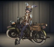 Reflective Mirror Showroom Model Front View