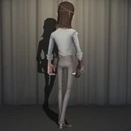 Falconer In-Game Model Back View.