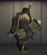 Background Tree In-Game Model Right View.