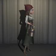 Barmaid In-Game Model Right View