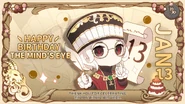"Dear Detectives, even though Helena can't see what we are doing, but she knows and can feel our love for her! It's her birthday today, let's wish her a wonderful day!" - The Mind's Eye's 2022 Birthday Art (Twitter)