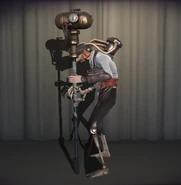 Library Warden In-Game Model Left-Side View