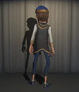 Rhythmless Tune In-Game Model Back View