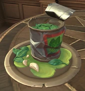 Detailed View of the Dish