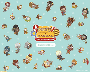 Identity V x Rascal Collaboration (male survivors ver) (Rascal Website)