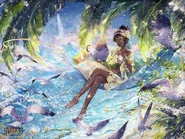 "Call out to her before rolling the dice! You'll be blessed with luck." - 2024 Chinese Birthday Art (Weibo)