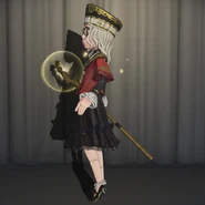 Clerk In-Game Model Left View