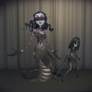 Yidhra (with her Follower) Worn Clothes In-Game Model Front View