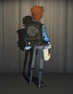 Alice In-Game Model Back View