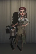 Barmaid Worn Clothes In-Game Model Front View