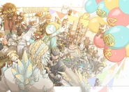 4th Anniversary Art by @raion_tetete (Twitter)