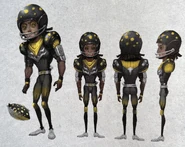 Kind Mushroom Concept Art from the Official Japanese Art Book