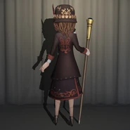 Underground Editor In-Game Model Back View.