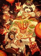 4th Anniversary Illustration by @horokenmo0 (Twitter)