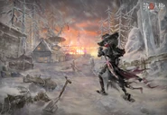 The severe winter is about to pass, are you ready to welcome the spring? - 2023 Dàhán (大寒) Artwork (Weibo)