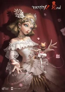 Official Artwork of Perfect Marionette along with its matching costume Lady Bella (Twitter)