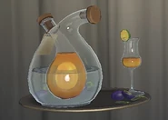 Back view of the dish