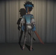 Boxer In-Game Model Back View