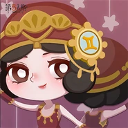 Portrait - Horoscope Female Dancer HD Full Art